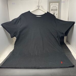 NEW Polo Ralph Lauren Black-T wRed Embroidery Logo